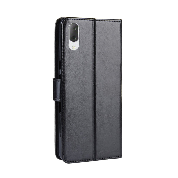 Retro Crazy Horse Texture Horizontal Flip Leather Case for Sony Xperia L3, with Holder & Card Slots & Wallet & Lanyard