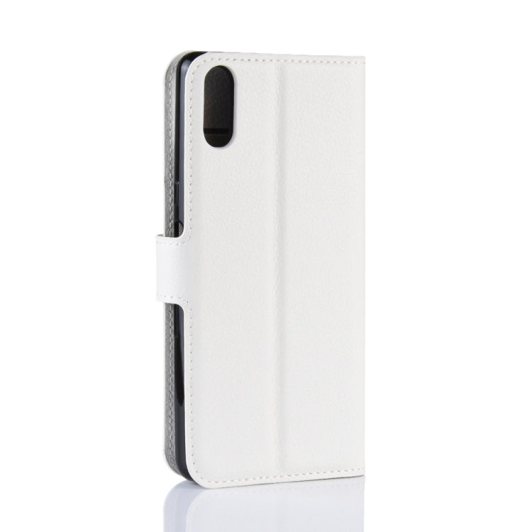 Litchi Texture Horizontal Flip Leather Case for Sony Xperia L3, with Wallet & Holder & Card Slots