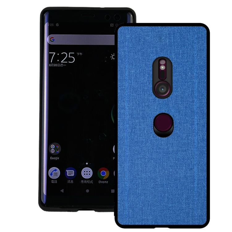 Shockproof Cloth Texture PC+ TPU Protective Case for Sony Xperia XZ3