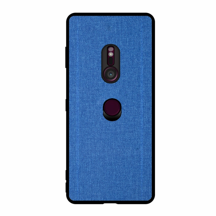 Shockproof Cloth Texture PC+ TPU Protective Case for Sony Xperia XZ3