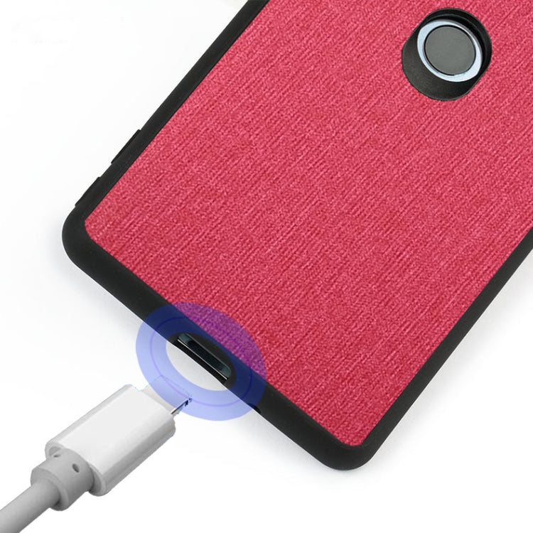 Shockproof Cloth Texture PC+ TPU Protective Case for Sony Xperia XZ3