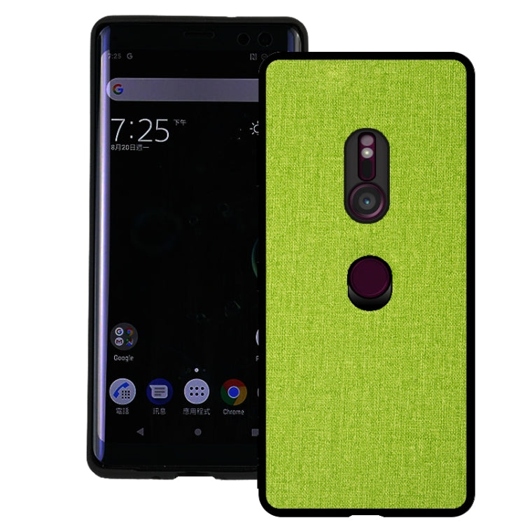 Shockproof Cloth Texture PC+ TPU Protective Case for Sony Xperia XZ3