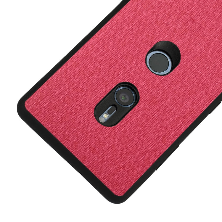Shockproof Cloth Texture PC+ TPU Protective Case for Sony Xperia XZ3