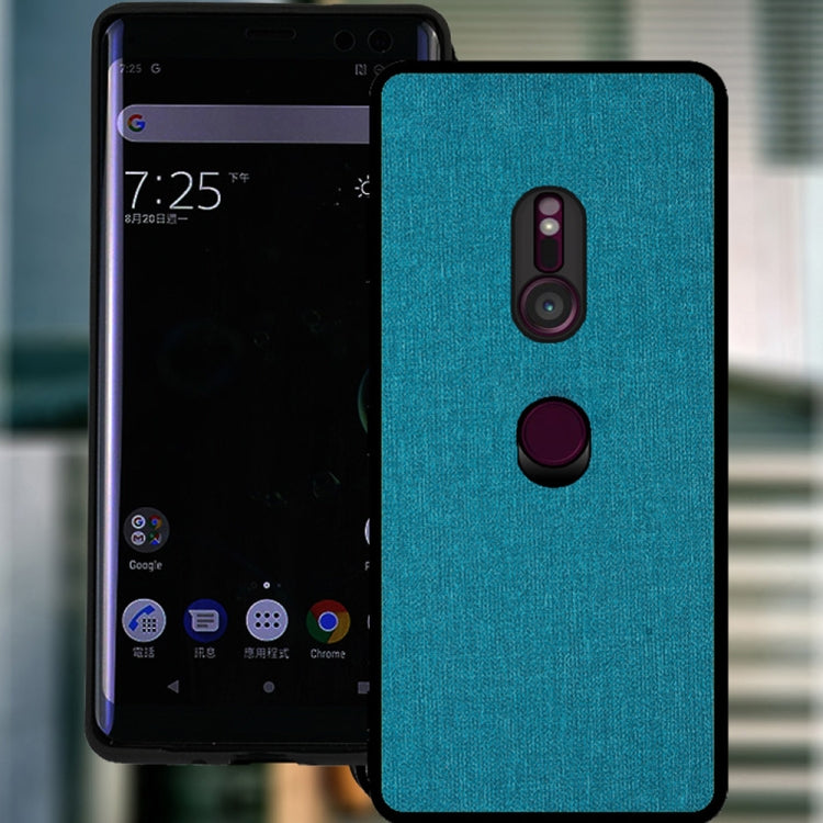 Shockproof Cloth Texture PC+ TPU Protective Case for Sony Xperia XZ3
