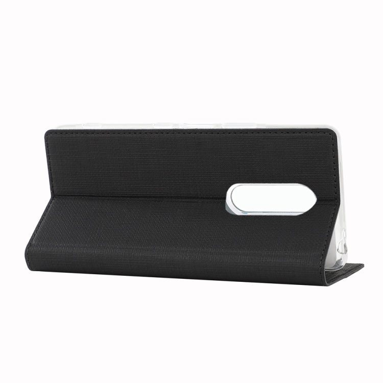 ViLi Texture PU Leather Case for SONY Xperia 1 / Sony Xperia XZ4 ,with Holder & Card Slots & Wallet