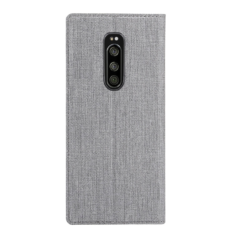 ViLi Texture PU Leather Case for SONY Xperia 1 / Sony Xperia XZ4 ,with Holder & Card Slots & Wallet