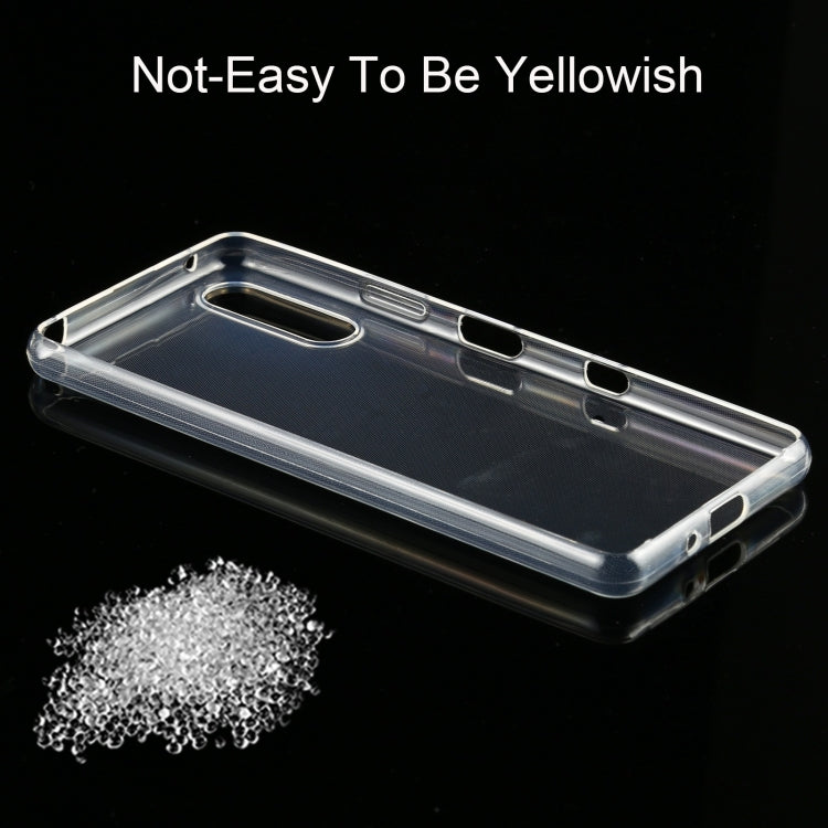 For Sony Xperia 10 III 0.75mm Ultra-thin Transparent TPU Soft Protective Case (Transparent)