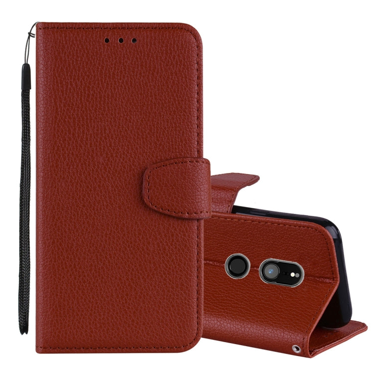 Litchi Texture Horizontal Flip Leather Case for Sony Xperia XZ2 , with Wallet & Holder & Card Slots & Lanyard