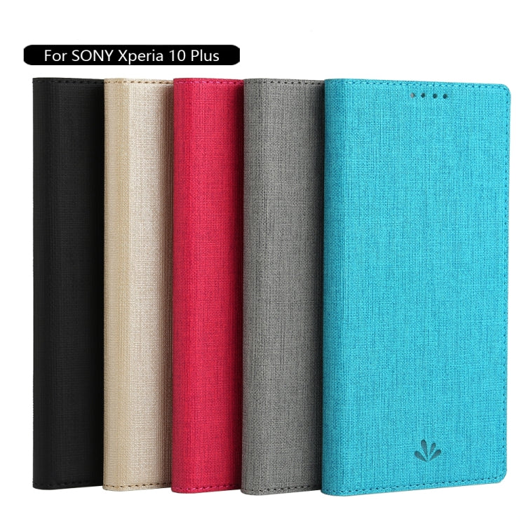 ViLi DMX Multifunctional Horizontal Flip Leather Case for Sony Xperia 10 Plus, with Card Slot & Holder