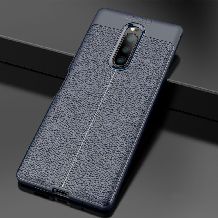 Litchi Texture TPU Shockproof Case for Sony Xperia XZ4 / Xperia 1