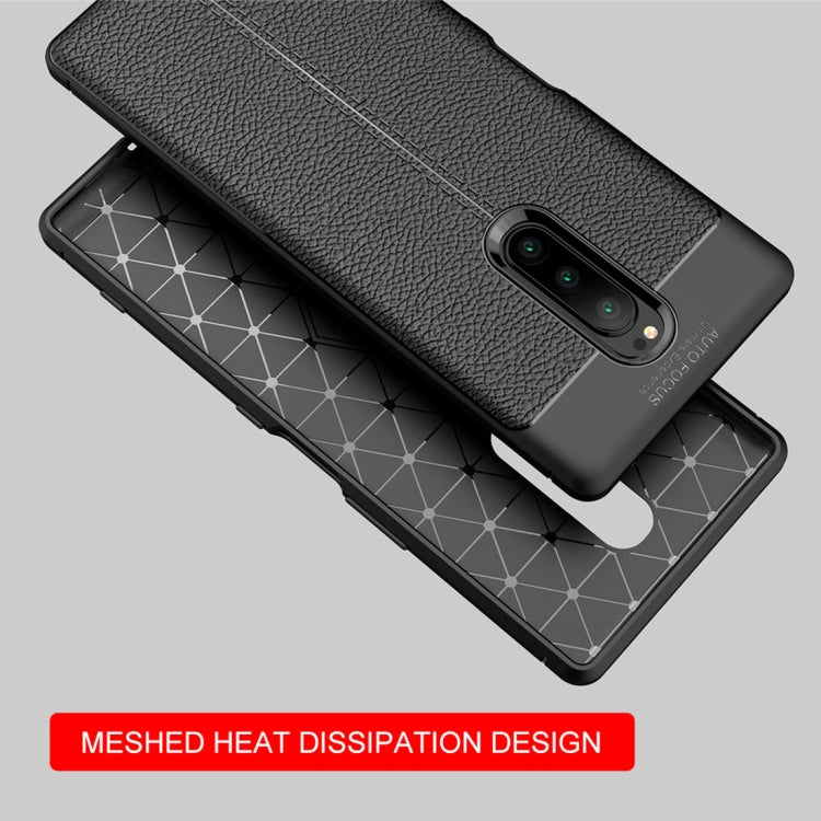 Litchi Texture TPU Shockproof Case for Sony Xperia XZ4 / Xperia 1
