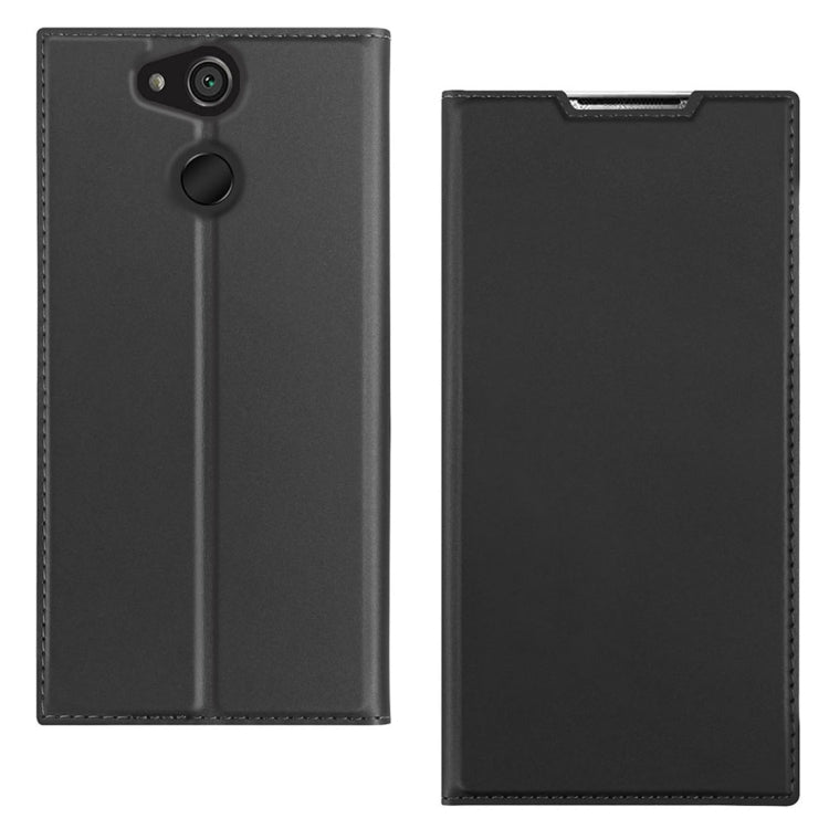 DZGOGO ISKIN Series Slight Frosted PU+ TPU Case for Sony Xperia XA2 Plus