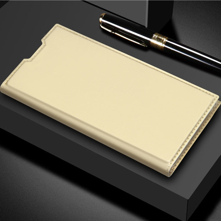 DZGOGO ISKIN Series Slight Frosted PU+ TPU Case for Sony Xperia XA2 Plus