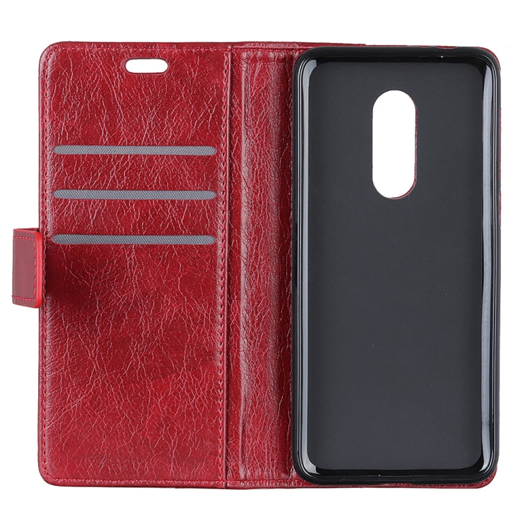 Copper Buckle Nappa Texture Horizontal Flip Leather Case for Sony Xperia 1 / Xperia XZ4, with Holder & Card Slots & Wallet