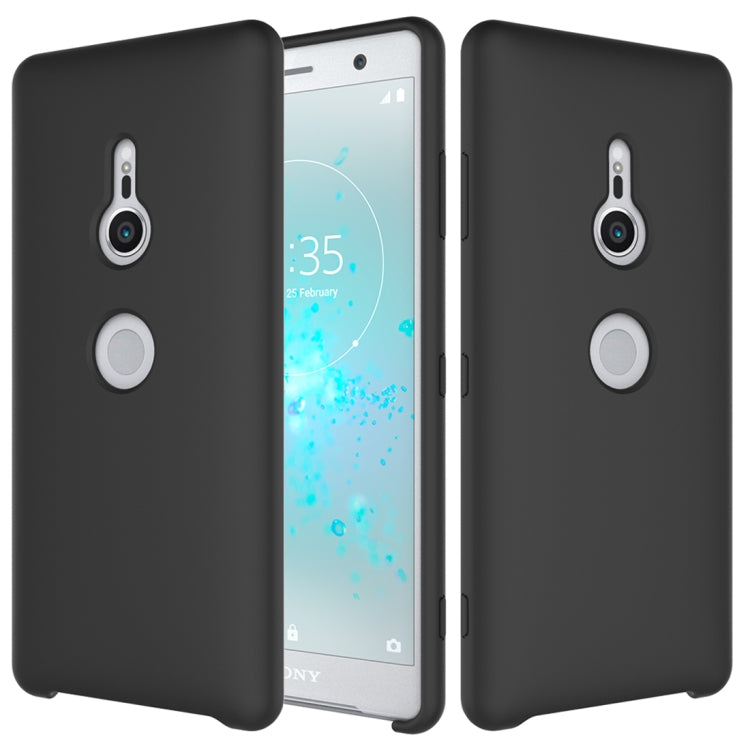 Solid Color Liquid Silicone Dropproof Protective Case for Sony Xperia XZ3