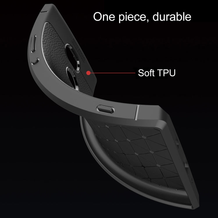 For Sony Xperia XA2 Ultra Litchi Texture Soft TPU Protective Back Cover Case