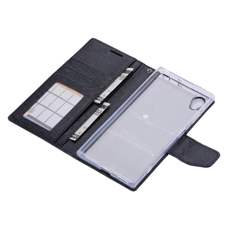 For Sony Xperia XA1 Plus Silk Texture Horizontal Flip Leather Case with Holder & Card Slots & Wallet & Photo Frame