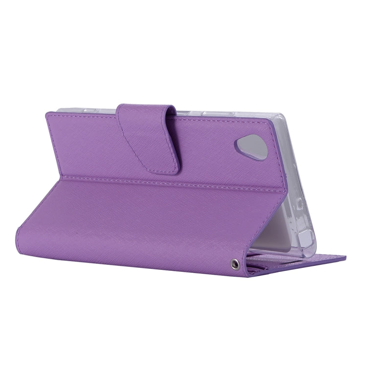 For Sony Xperia XA1 Plus Silk Texture Horizontal Flip Leather Case with Holder & Card Slots & Wallet & Photo Frame