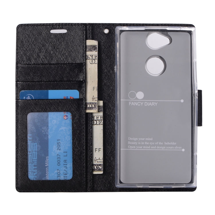 For Sony Xperia XA2 Ultra Silk Texture Horizontal Flip Leather Case with Holder & Card slots & Wallet & Photo Frame