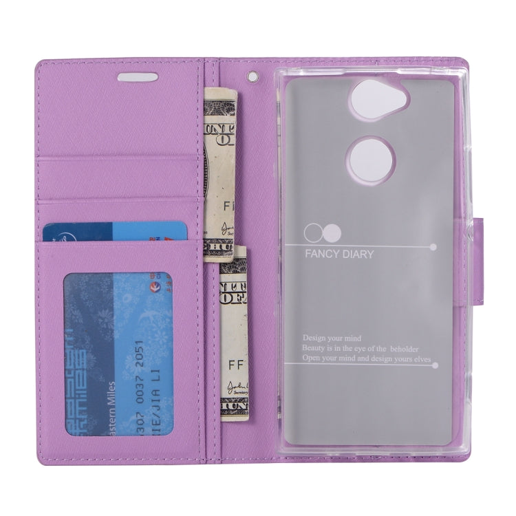 For Sony Xperia XA2 Ultra Silk Texture Horizontal Flip Leather Case with Holder & Card slots & Wallet & Photo Frame