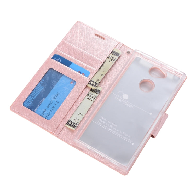 For Sony Xperia XA2 Ultra Silk Texture Horizontal Flip Leather Case with Holder & Card slots & Wallet & Photo Frame