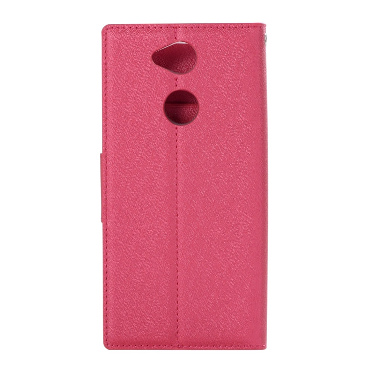 For Sony Xperia XA2 Ultra Silk Texture Horizontal Flip Leather Case with Holder & Card slots & Wallet & Photo Frame