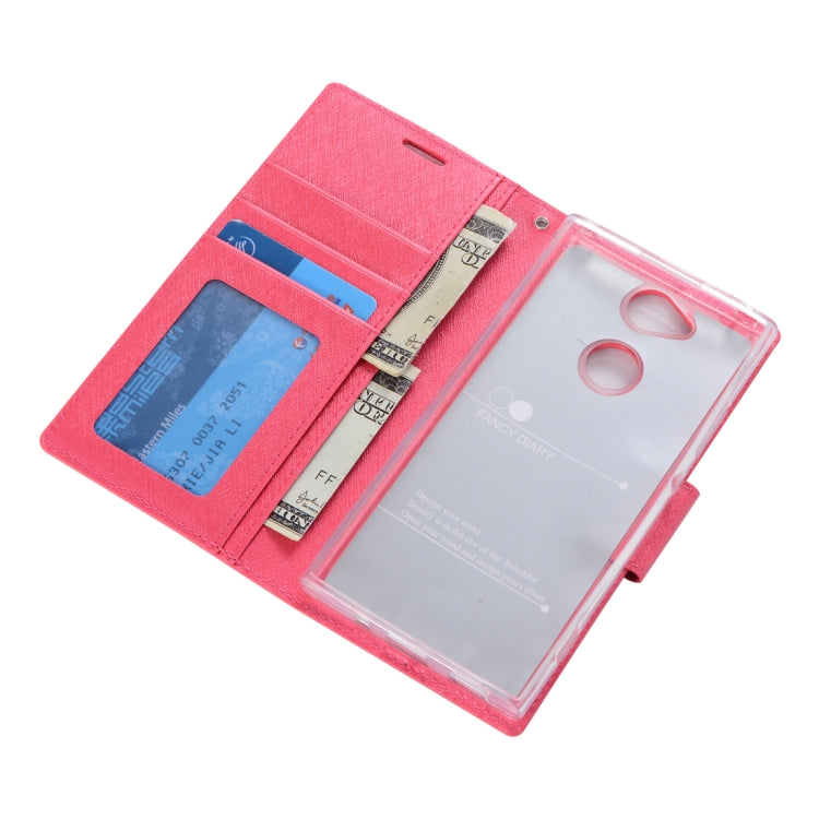 For Sony Xperia XA2 Ultra Silk Texture Horizontal Flip Leather Case with Holder & Card slots & Wallet & Photo Frame