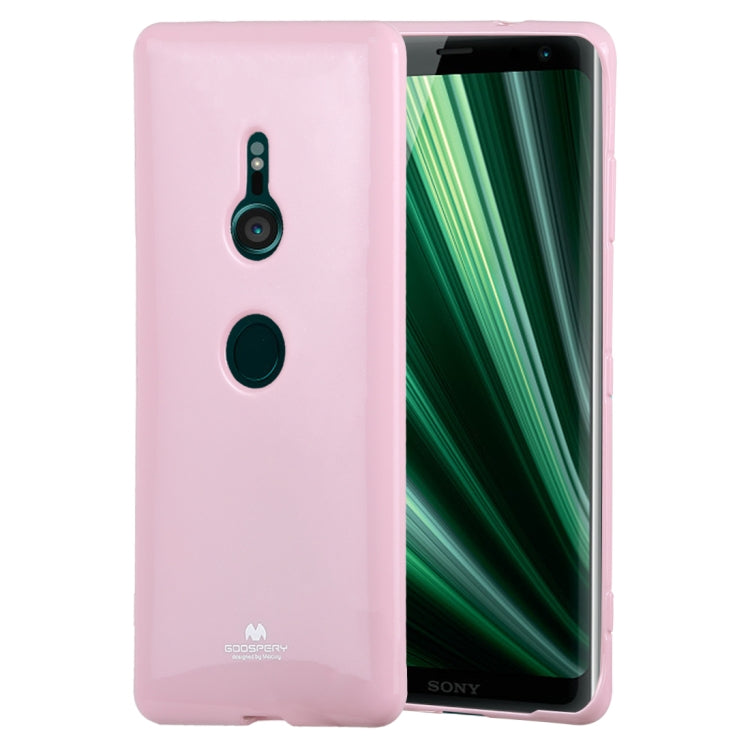 GOOSPERY I JELLY METAL TPU Protective Case for Sony Xperia XZ3