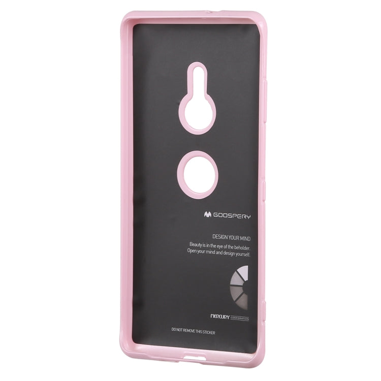 GOOSPERY I JELLY METAL TPU Protective Case for Sony Xperia XZ3