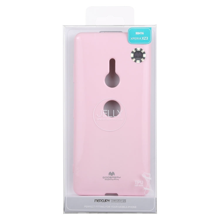 GOOSPERY I JELLY METAL TPU Protective Case for Sony Xperia XZ3