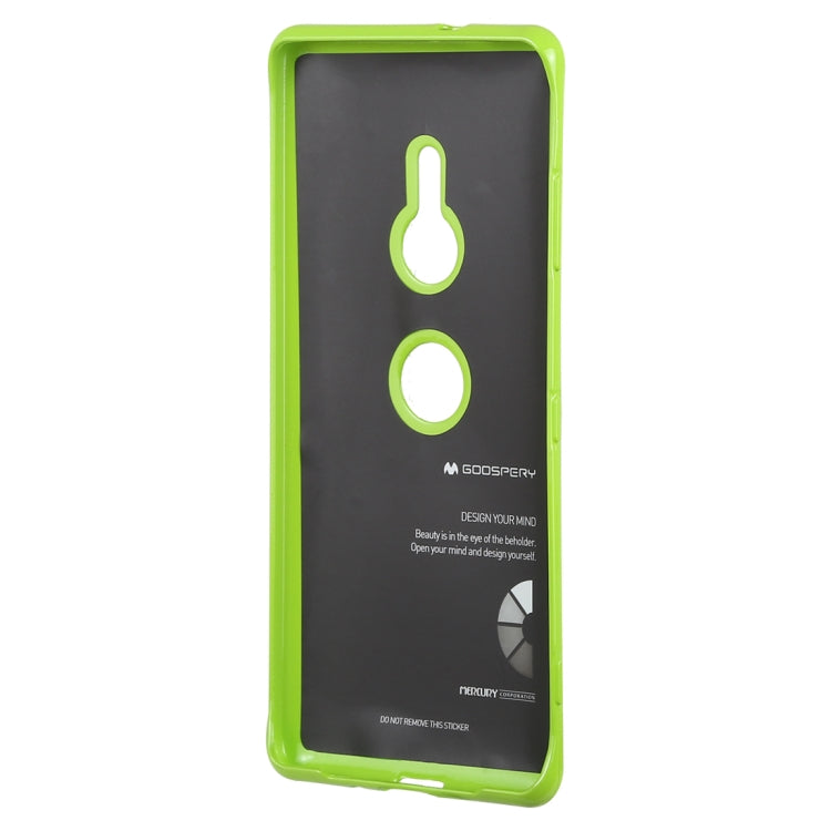 GOOSPERY I JELLY METAL TPU Protective Case for Sony Xperia XZ3