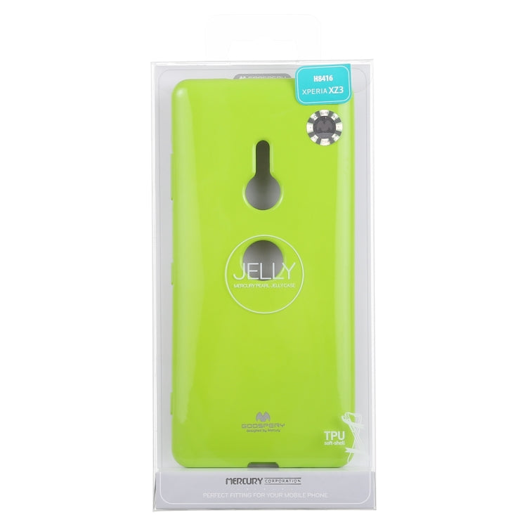 GOOSPERY I JELLY METAL TPU Protective Case for Sony Xperia XZ3