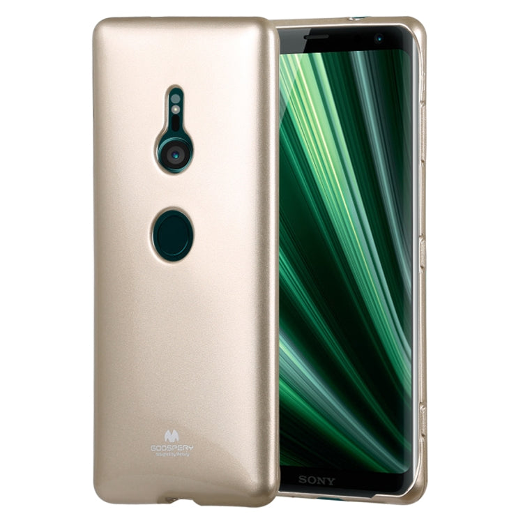 GOOSPERY I JELLY METAL TPU Protective Case for Sony Xperia XZ3