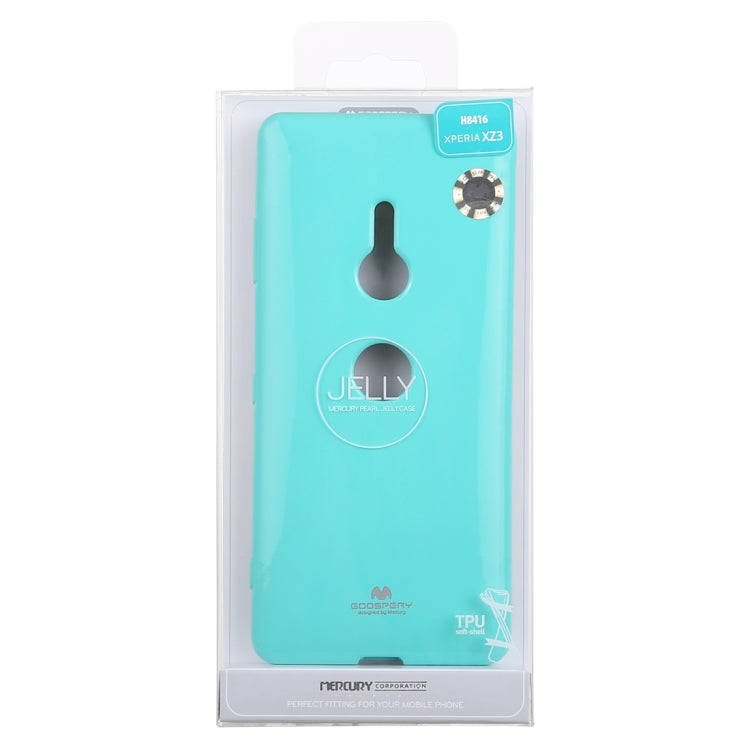 GOOSPERY I JELLY METAL TPU Protective Case for Sony Xperia XZ3