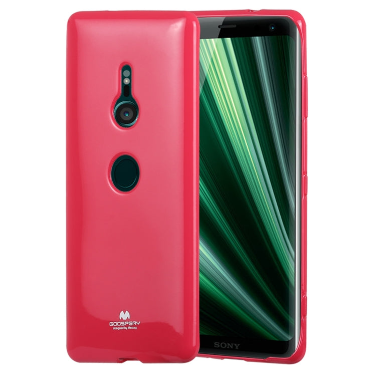 GOOSPERY I JELLY METAL TPU Protective Case for Sony Xperia XZ3