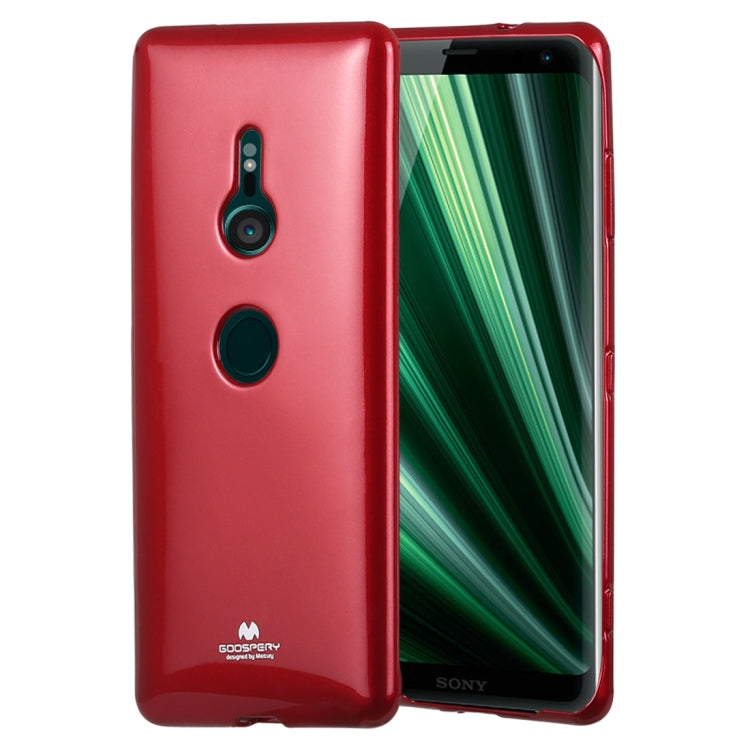 GOOSPERY I JELLY METAL TPU Protective Case for Sony Xperia XZ3