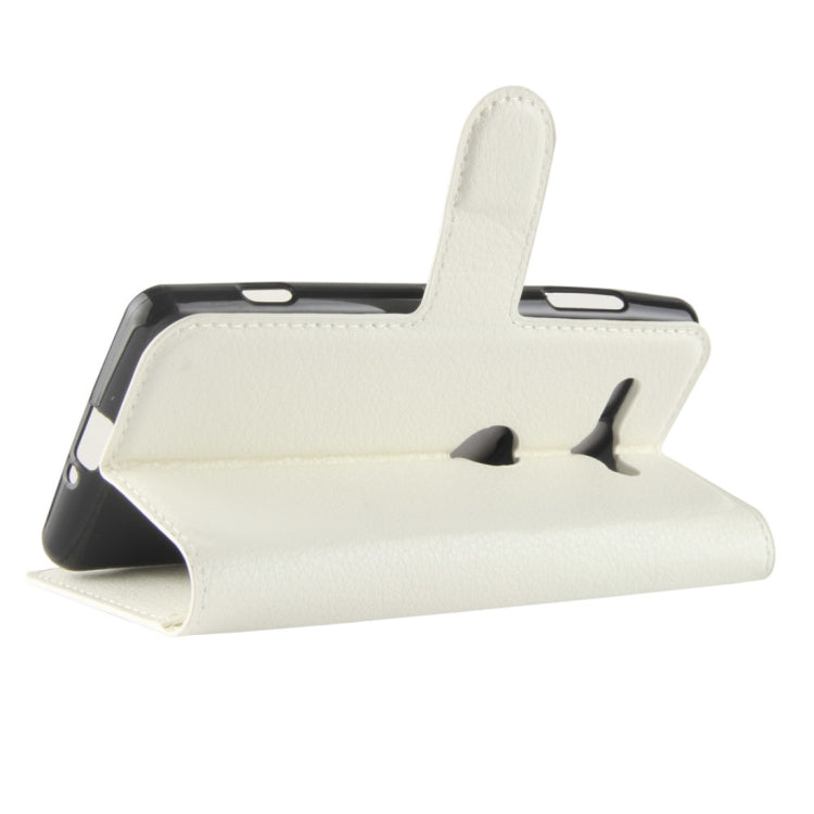 For Sony Xperia XZ2 Compact PU + TPU Litchi Texture Horizontal Flip Leather Case with Wallet & Holder & Card Slots