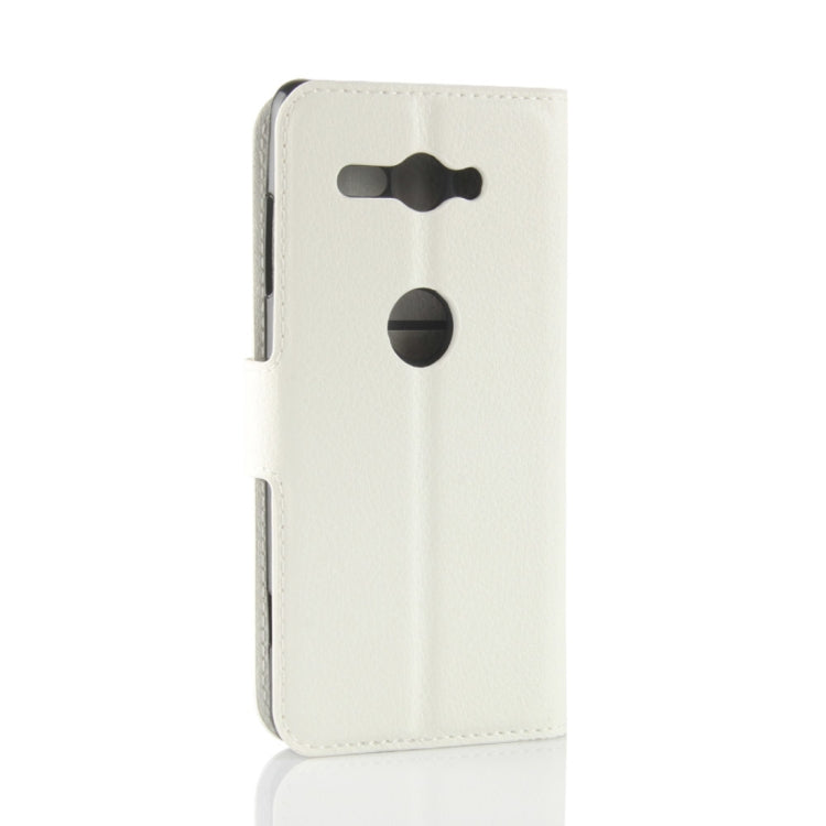 For Sony Xperia XZ2 Compact PU + TPU Litchi Texture Horizontal Flip Leather Case with Wallet & Holder & Card Slots