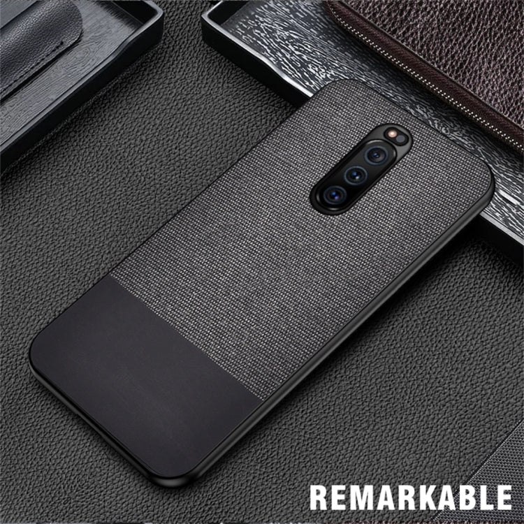 Shockproof Splicing PU + Cloth Protective Case for Sony Xperia 1