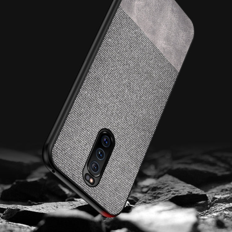 Shockproof Splicing PU + Cloth Protective Case for Sony Xperia 1