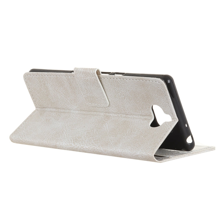 Retro Crazy Horse Texture Horizontal Flip Leather Case for Sony Xperia 10, with Card Slots & Holder & Photo Frame