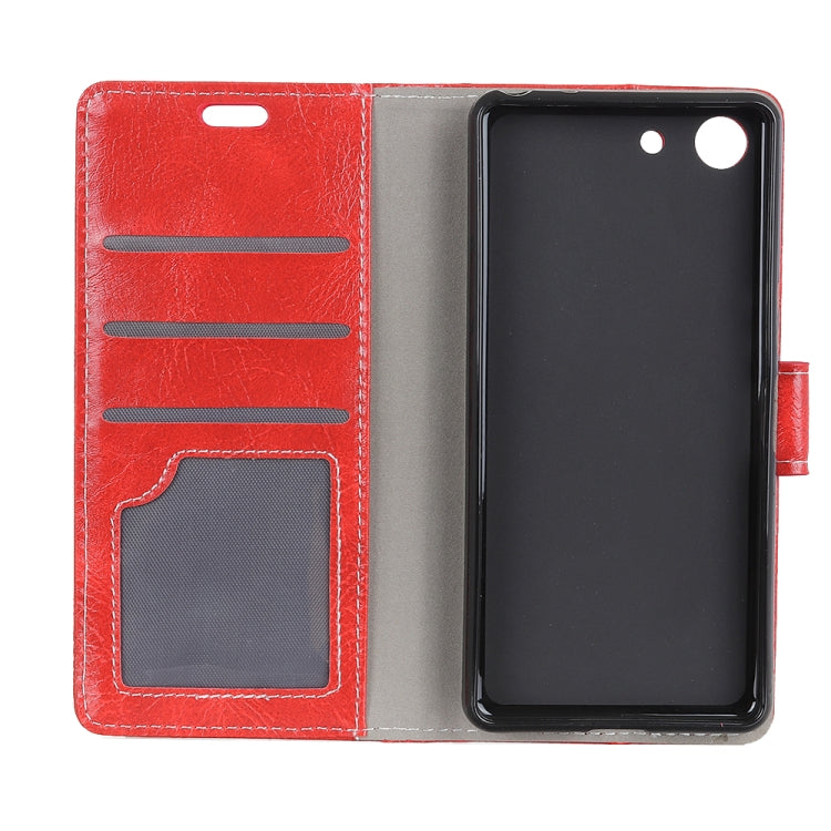 Retro Crazy Horse Texture Horizontal Flip Leather Case for Sony Xperia XZ4 Compact, with Holder & Card Slots & Wallet