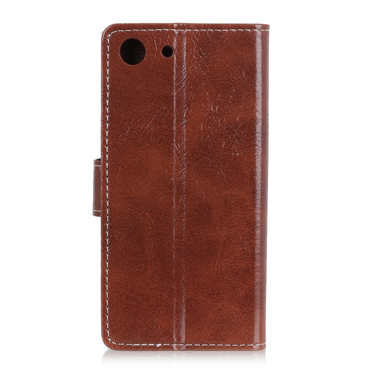 Retro Crazy Horse Texture Horizontal Flip Leather Case for Sony Xperia XZ4 Compact, with Holder & Card Slots & Wallet