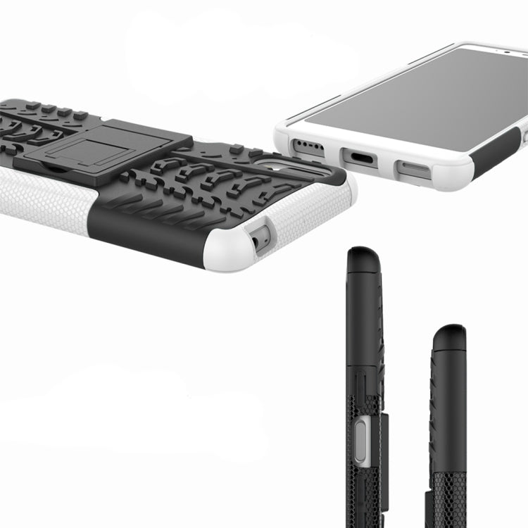 Tire Texture TPU+PC Shockproof Case for Sony Xperia L3, with Holder