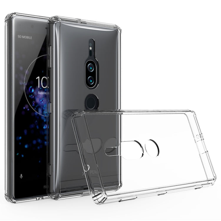 Shockproof Scratch Resistant Acrylic Case for Sony Xperia XZ2 Premium