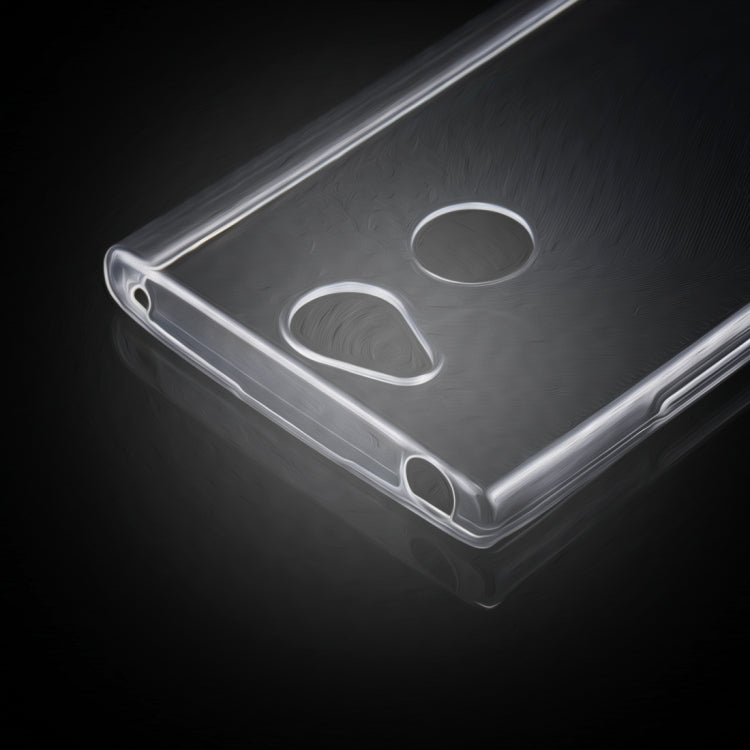 50 PCS for Sony Xperia XA2 0.75mm Ultra-thin Transparent TPU Protective Case
