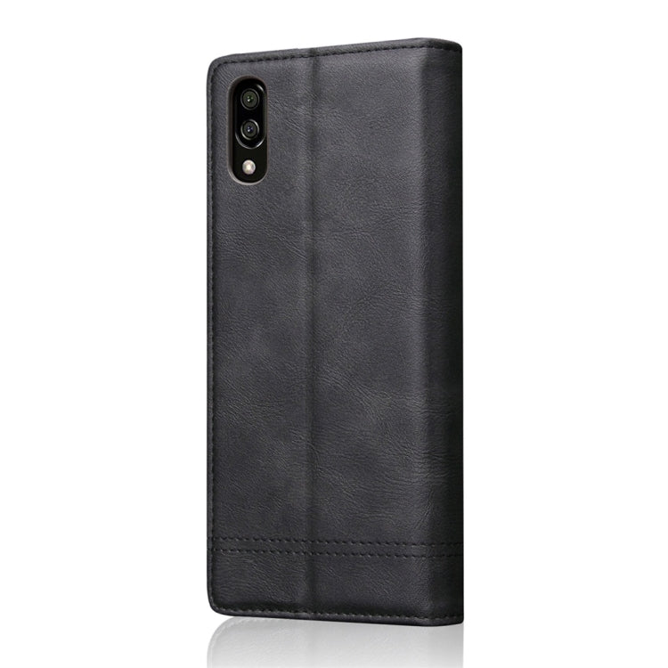 Casual Style Retro Crazy Horse Texture Horizontal Flip Leather Case for Sony Xperia L3, with Card Slots & Holder & Wallet