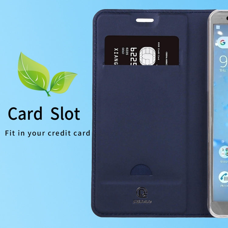 DZGOGO ISKIN Series Slight Frosted PU+ TPU Case for Sony Xperia XZ2