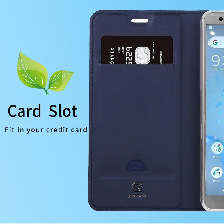 DZGOGO ISKIN Series Slight Frosted PU+ TPU Case for Sony Xperia XZ2 Compact