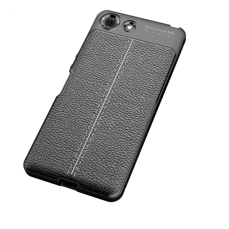 Litchi Texture TPU Shockproof Case for Sony Xperia XZ4 Compact